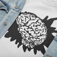 Splatter brain print T shirt  | Unisex