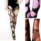 buy 2 get 1 free! Accessorize Agoraphobix double layered torn fishnet tights