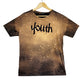 Youth bleached splatter t shirt
