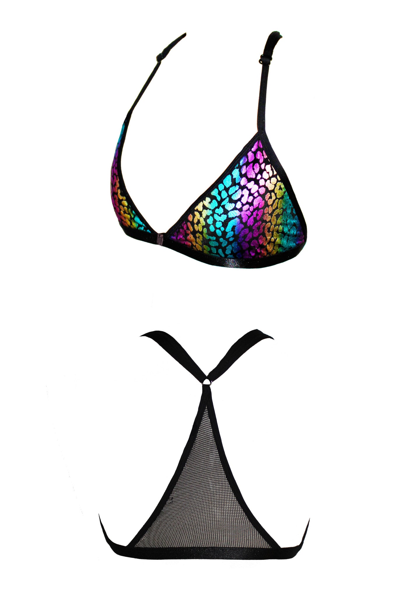 The Classic Bralette Fishnet Back bikini set – Agoraphobix