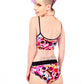 Sugar skull shake tankini top
